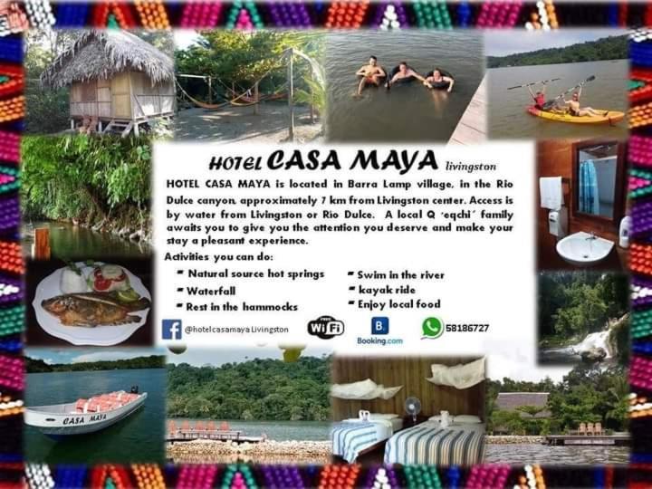 Casa Maya Lívingston Esterno foto